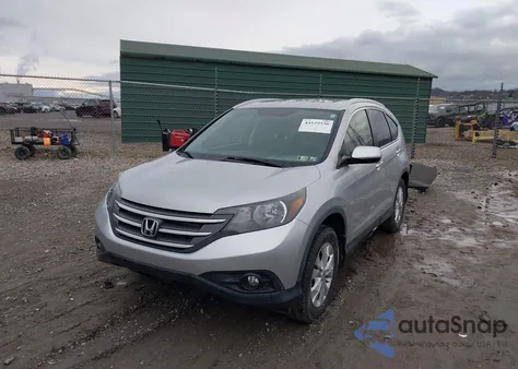 2012 Honda Cr-V Ex-L z USA, uszkodzony, nr VIN JHLRM4H71CC016766